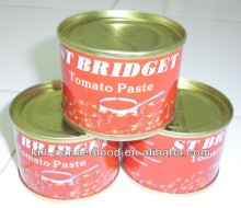 Tomato paste in tin 70gx100tins
