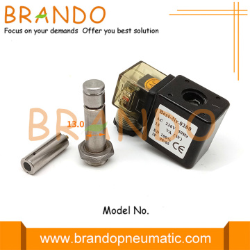 13.0mm OD Solenoid Armatür Montajı En İyi-Nr.0200 Bobine Uygun