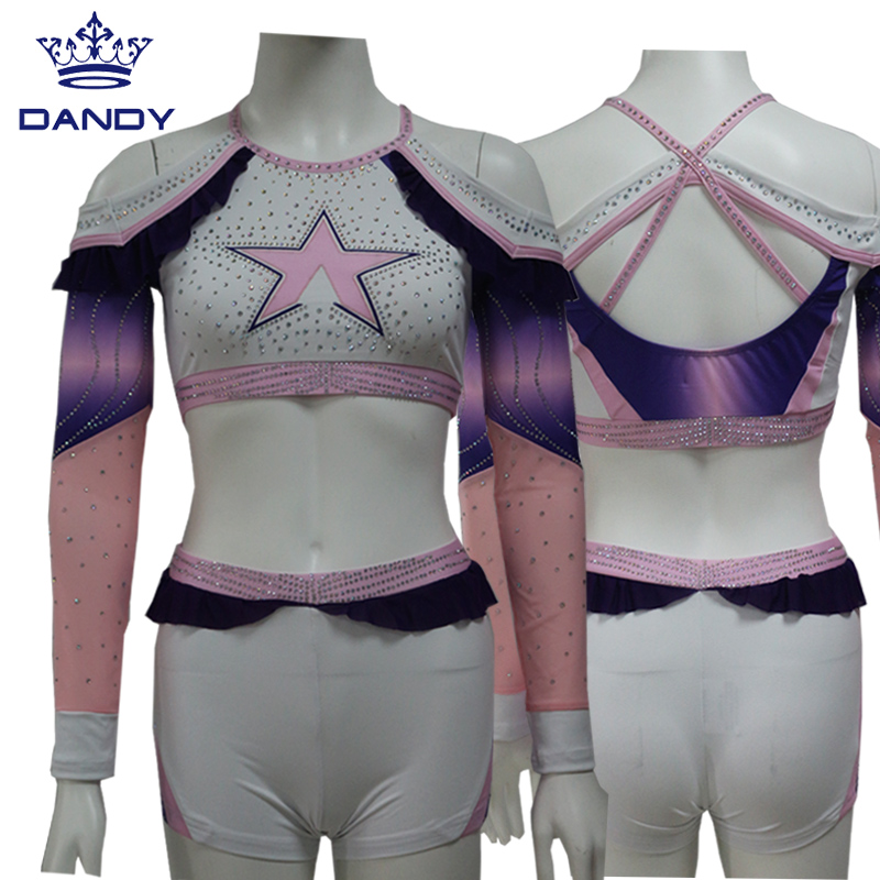 sparkly cheer uniforms