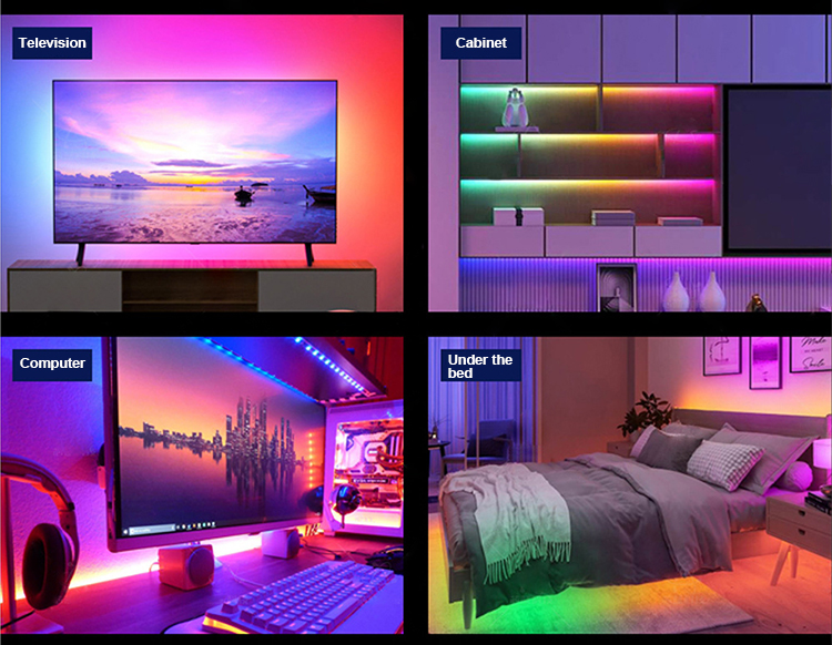 Dream Colour WS2811 Cob Rgb Running Led Strip Remote Control 240chips/m Smart Rgbic Led Strip Light Rgb Light For Decoration