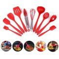 Silicone Heat Resistant Kitchen Cooking Utensil Cooking Set