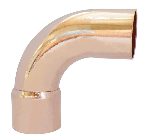 Long 90° Copper Elbow