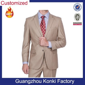 Men's Camel 2-button Suit