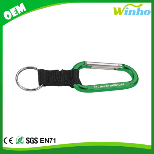 Winho Carabiner with Black Strap