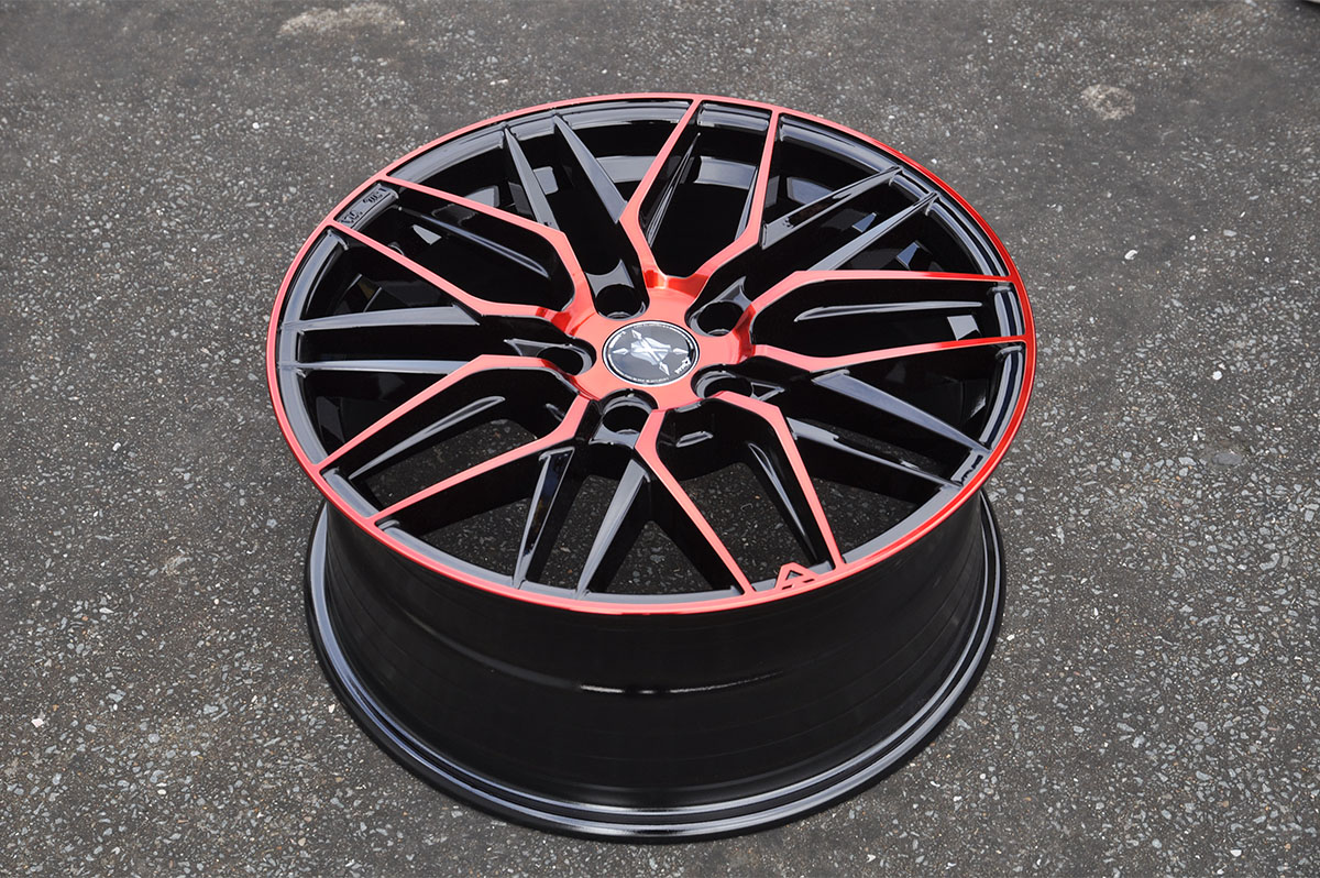 Factory price sale 17 18 inch 40 ET alloy wheels for premium car with 5 holes