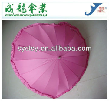 Fashion Romatic Love Heart Shape Umbrella