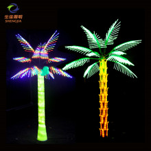LED RGB Coconut Palm Tree Light for Yard Decor