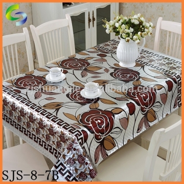 Gold and Sliver PVC table cover