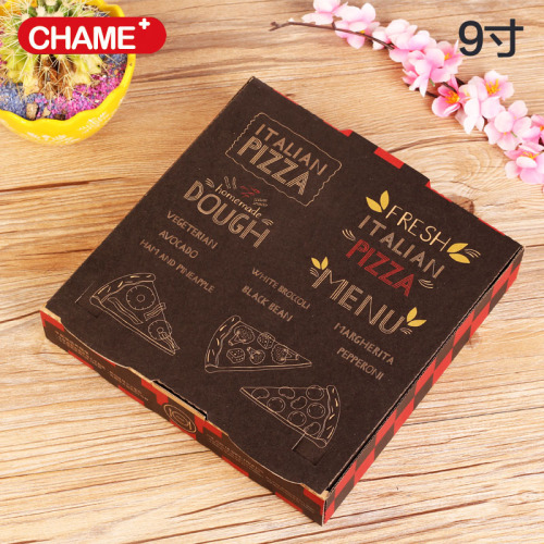 ACCEPT CUSTOM ORDER CORRUGATED paper pizza packaging box