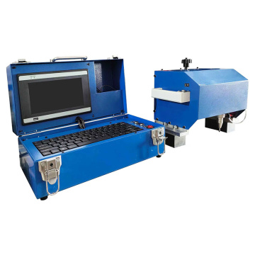 Handheld Dot Peen Marking Machine with Protect Case Controller 140x80mm T61480