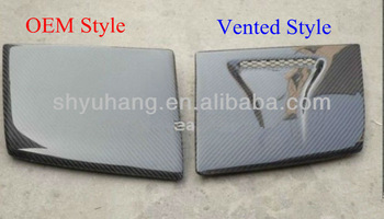 For 180SX Vented Style Carbon Fiber Headlight Cover