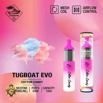 5% Tugboat Evo 4500 Puffs Einwegvape