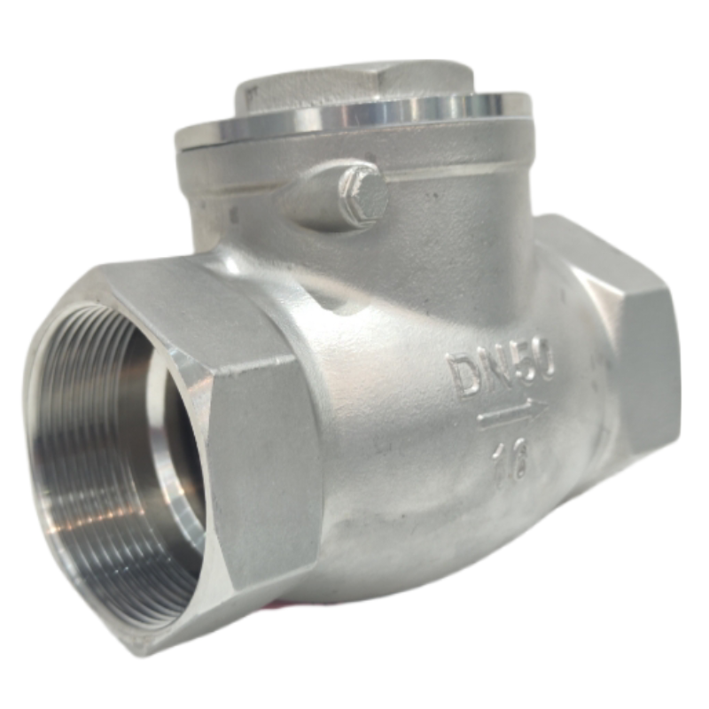 Válvula de retención horizontal de acero inoxidable Stainless steel horizontal check valve