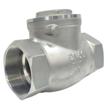 Válvula de referencia de acero inoxidable horizontal de alto rendimiento