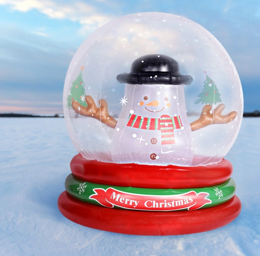 Bola de cristal de Navidad inflable en línea al por mayor
