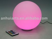 remote control color changing LED ball