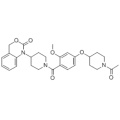 2H-3,1-Benzoxazin-2-ona, 1- [1- [4 - [(1-acetil-4- piperidinil) oxi] -2-metoxibenzoil] -4-piperidinil] -1,4-di-hidro- CAS 162042 -44-6