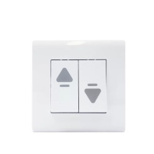 6A250V Curtain Switch electrical switch 86x86mm switches