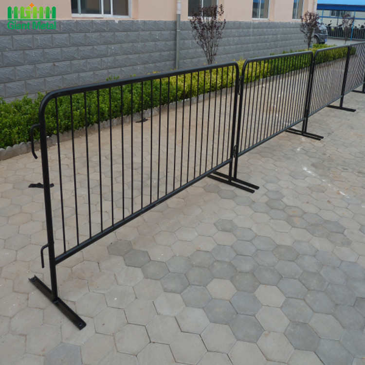 Galvanized Temporary Road Safety Traffic Crowd Barrier
