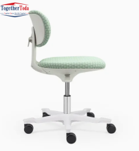 Mesh Upholstered Children Swivel Chair