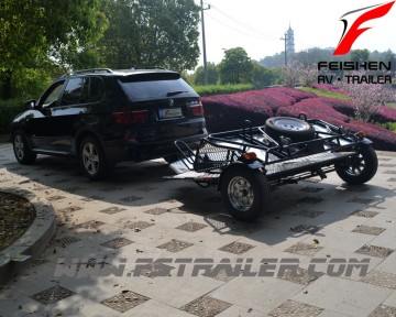 Double bikes folding style Trailer MT502 for motorcycle