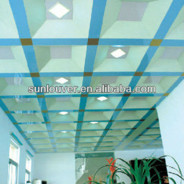 Aluminum metal frame suspended ceiling