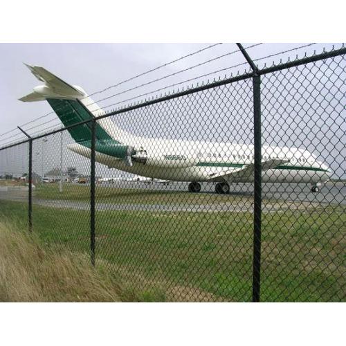 Valla de seguridad de valla de aeropuerto galvanizado de alta calidad