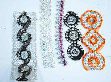 Fashion Kitted Embroidery Lace Trimming (L020)