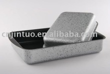 Aluminium non-stick square grill pan