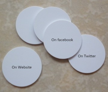 High Quality 13.56MHZ NFC Tag Price Good With NTAG203 Chip inside