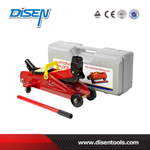 CE 2ton 6.5kg Manual Hydraulic Floor Jack with Plastic Box