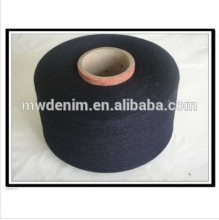 Ring spun open end combed indigo dye knitting yarn