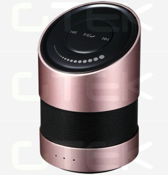 Aluminum Stereo Wireless Speakers Indoor Outdoor For Laptop / Tablet Pc