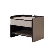 Leather drawer units and nightstands