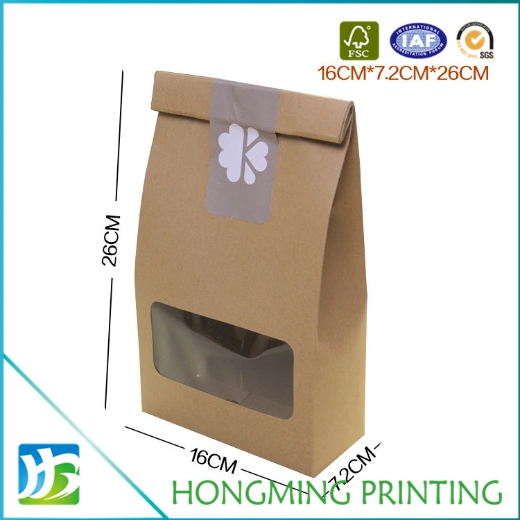 Take Away House Shape Paper Cardboard Food Bakery Box