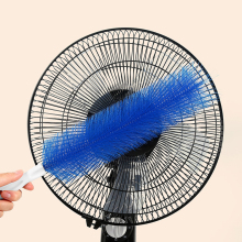 Multifunction Long Handle Fan Dusting Brush