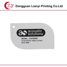 Simple promotional paper card