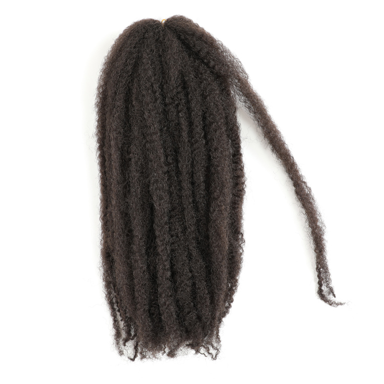 Wholesale 18 Inch 113G Synthetic Twist Afro Marley Braid Crochet For Hair Extension