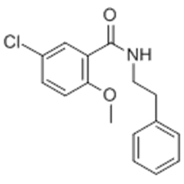 BENZAMIDA 5-CLORO-2-METHOXY-N- (2-FENILOTO) BENZAMIDA CAS 33924-49-1