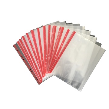 Wholesale PP Plastic A4 Clear Waterproof Document Protectors