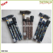 Handle Printed Aluminum Folding Walking Cane