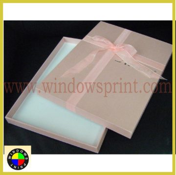 High quality pink woman pijama packaging box