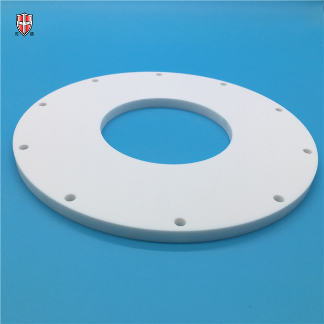 isolated wear resistant macor mica ceramic flange plate