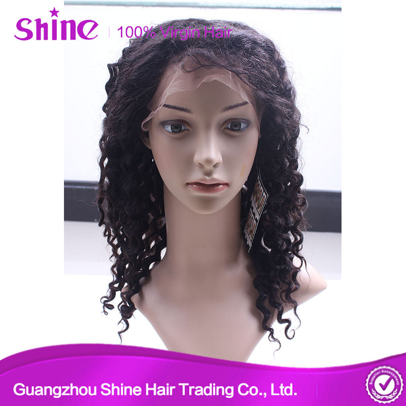 Human Hair Curly Wigs