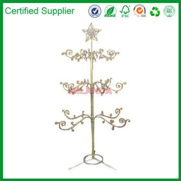 retail store decoration small metal christmas tree display (M-10304)
