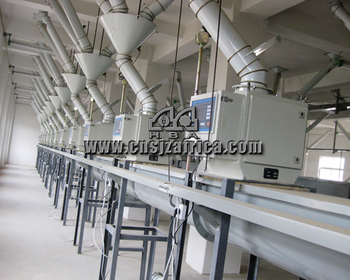 full automatic with PLC control system  corn processing machine