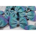 Sublimert Ombre Shiny Cheer Bows Supply