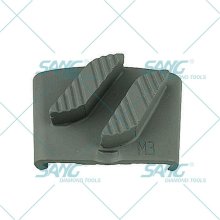 HTC Double S Diamond Grinding Shoes for Concrete