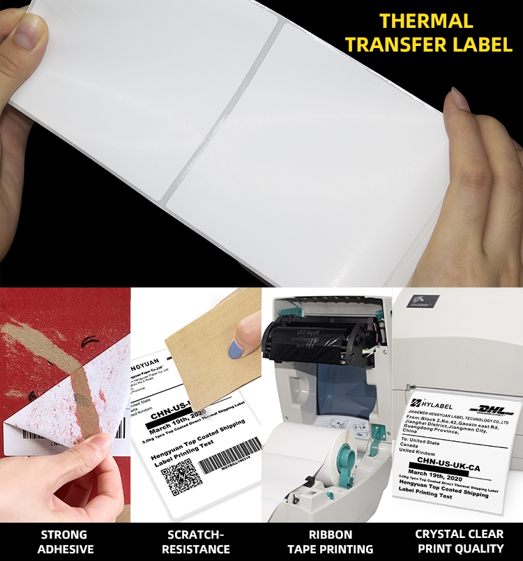 high quality thermal transfer label