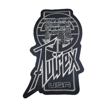 Large-sized fine embroidered patch